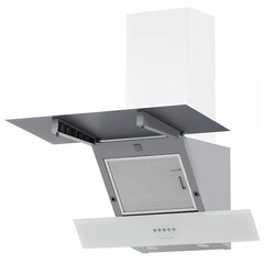 Кухонная вытяжка наклонная Krona Verein II 600 White PB 60 см белая - фото 2