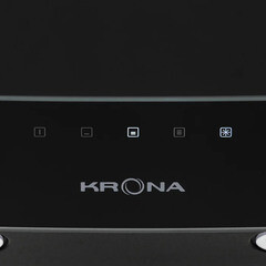 Кухонная вытяжка наклонная Krona Melodie 60 см черная - фото 3