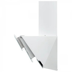 Кухонная вытяжка наклонная Krona Melodie 60 см белая - фото 6