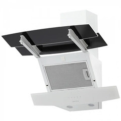 Кухонная вытяжка наклонная Krona Melodie 60 см белая - фото 5