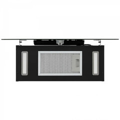 Кухонная вытяжка наклонная Krona Aura 60 см черная - фото 5