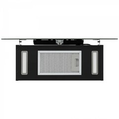 Кухонная вытяжка наклонная Krona Aura Frame 60 см черная - фото 4