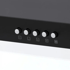 Кухонная вытяжка подвесная Krona Osten 60 см черная - фото 4