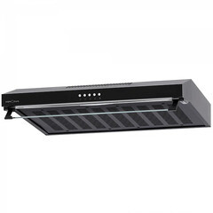 Кухонная вытяжка подвесная Krona Osten 60 см черная - фото 1