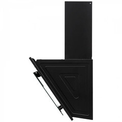 Кухонная вытяжка наклонная Krona Vierkant 60 см черная - фото 3