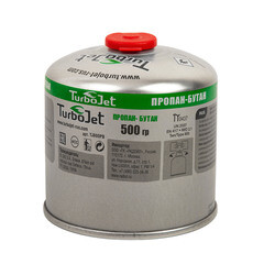 Изображение товара Баллон газовый для портативных плит Turbojet одноразовый 0,8 л