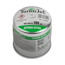 Баллон газовый для паяльных ламп пропан/ бутан Turbojet прокалываемый 0,45 л