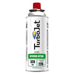Изображение товара Баллон газовый для портативных плит Turbojet одноразовый 0,52 л