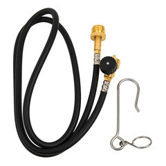 Изображение товара Шланг газовый Turbojet с резьбовым соединением CGA600 черный d18 мм 150 см