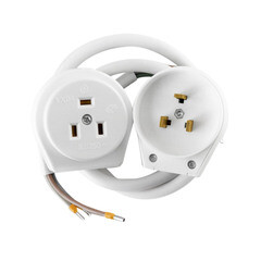 Комплект для подключения электроплит Svet РВШ скрытая установка с заземлением 2Р+РЕ 32 А 250 В IP20 белый (SV0304-10020) - фото 4