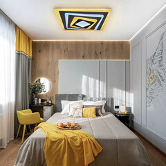 Люстра светодиодная потолочная Ritter Trampoli 100 Вт 2700-6400К 36 кв.м (52224 9) - фото 16