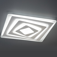 Люстра светодиодная потолочная Ritter Trampoli 100 Вт 2700-6400К 36 кв.м (52224 9) - фото 11