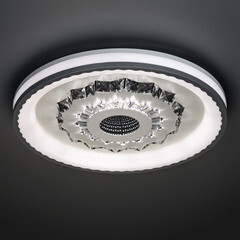 Люстра светодиодная потолочная Ritter Crystal 3D 120 Вт 2700-6400К 40 кв.м (52368 0) - фото 11