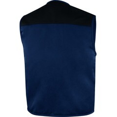 Жилет рабочий Delta Plus Mach 1 48-50 рост 164-172 см синий - фото 2