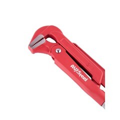 Ключ трубный прямой AV Steel 2" 90 градусов рычажный - фото 2