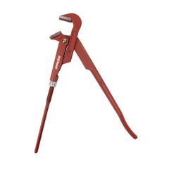 Ключ трубный прямой AV Steel 1 1/2" 90 градусов рычажный - фото 2