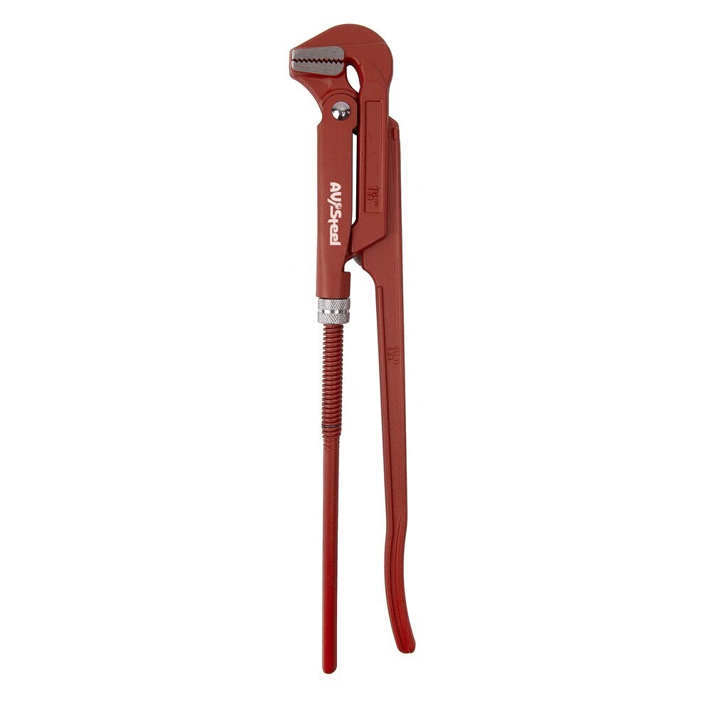 Изображение товара Ключ трубный AV Steel 1 1/2" 90 градусов рычажный