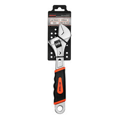 Ключ разводной AV Steel 250 мм с двухкомпонентной рукояткой - фото 2