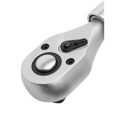 Ключ-трещотка телескопический AV Steel 1/2х300-440 мм 72 зубца с двухкомпонентной рукояткой - фото 3