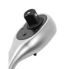 Ключ-трещотка AV Steel 1/2х255 мм 72 зубца с изогнутой двухкомпонентной рукояткой - фото 2