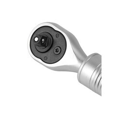Ключ-трещотка телескопический AV Steel 1/4х190-255 мм 72 зубца с двухкомпонентной рукояткой - фото 2