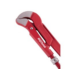 Ключ трубный AV Steel 1" 45 градусов рычажный - фото 3