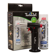 Горелка с газовым баллоном Turbojet TJ2213-B с пьезоподжигом - фото 2