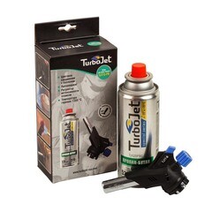 Горелка с газовым баллоном Turbojet TJ773-PB с пьезоподжигом и функцией антивспышки - фото 3