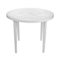 Изображение товара Стол разборный пластиковый Стандарт Пластик 900х900х710 мм круглый (130-0022)