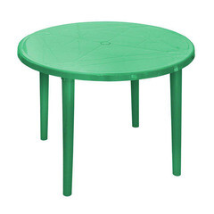 Стол разборный пластиковый Стандарт Пластик 900х900х710 мм круглый (130-0022) - фото 2