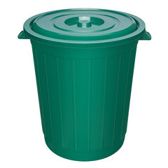 Изображение товара Бак для жидких/сыпучих веществ ЭльфПласт 80 л пластиковый с крышкой зеленый