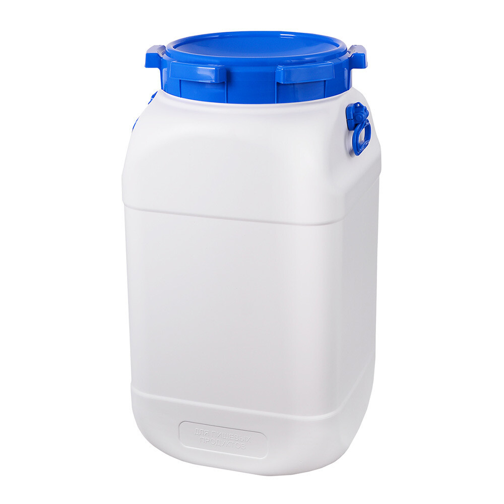 Изображение товара Пластиковая фляга ЭльфПласт Fortis 80 л, белая, для питьевой воды и хранения