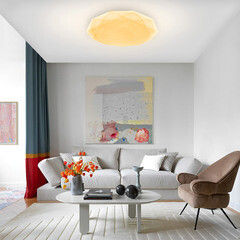 Светильник светодиодный накладной Ritter Brilliance 2700-6400К 60 Вт 22 кв.м белый IP20 с пультом (52217 1) - фото 18