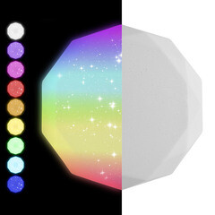 Светильник светодиодный накладной Ritter Brilliance 2700-6400К 60 Вт 22 кв.м белый IP20 с пультом (52217 1) - фото 15