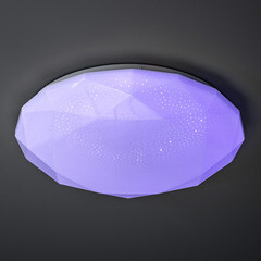 Светильник светодиодный накладной Ritter Brilliance 2700-6400К 60 Вт 22 кв.м белый IP20 с пультом (52217 1) - фото 13