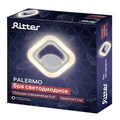Бра Ritter Palermo светодиодное 15 Вт 230 В белое 2700-6400К IP20 (52351 2) - фото 5