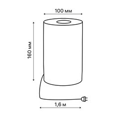 Лампа настольная E27 40 Вт Ritter Chippy (52709 1) - фото 6
