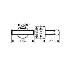 Душевая система Hansgrohe с верхним душем с лейкой с термостатом хром (HGSETP01) - фото 3