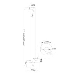 Свая винтовая d108х3000 мм - фото 2