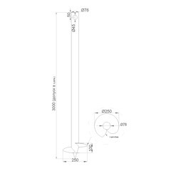 Свая винтовая d76х3000 мм - фото 3
