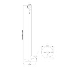 Свая винтовая d57х3000 мм - фото 2