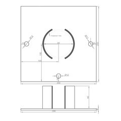 Оголовок для сваи винтовой d76 мм - фото 2