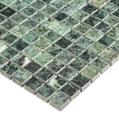 Мозаика Mir Mosaic Natural Adriatica зеленая из натурального камня 305х305х7 мм глянцевая - фото 4