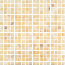 Мозаика Mir Mosaic Natural Adriatica бежевая из натурального камня 305х305х7 мм глянцевая