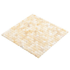 Мозаика Mir Mosaic Natural Adriatica бежевая из натурального камня 305х305х7 мм глянцевая - фото 4