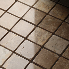 Мозаика Mir Mosaic Natural i-Tilе светло-коричневая из натурального камня 298х298х4 мм глянцевая - фото 6