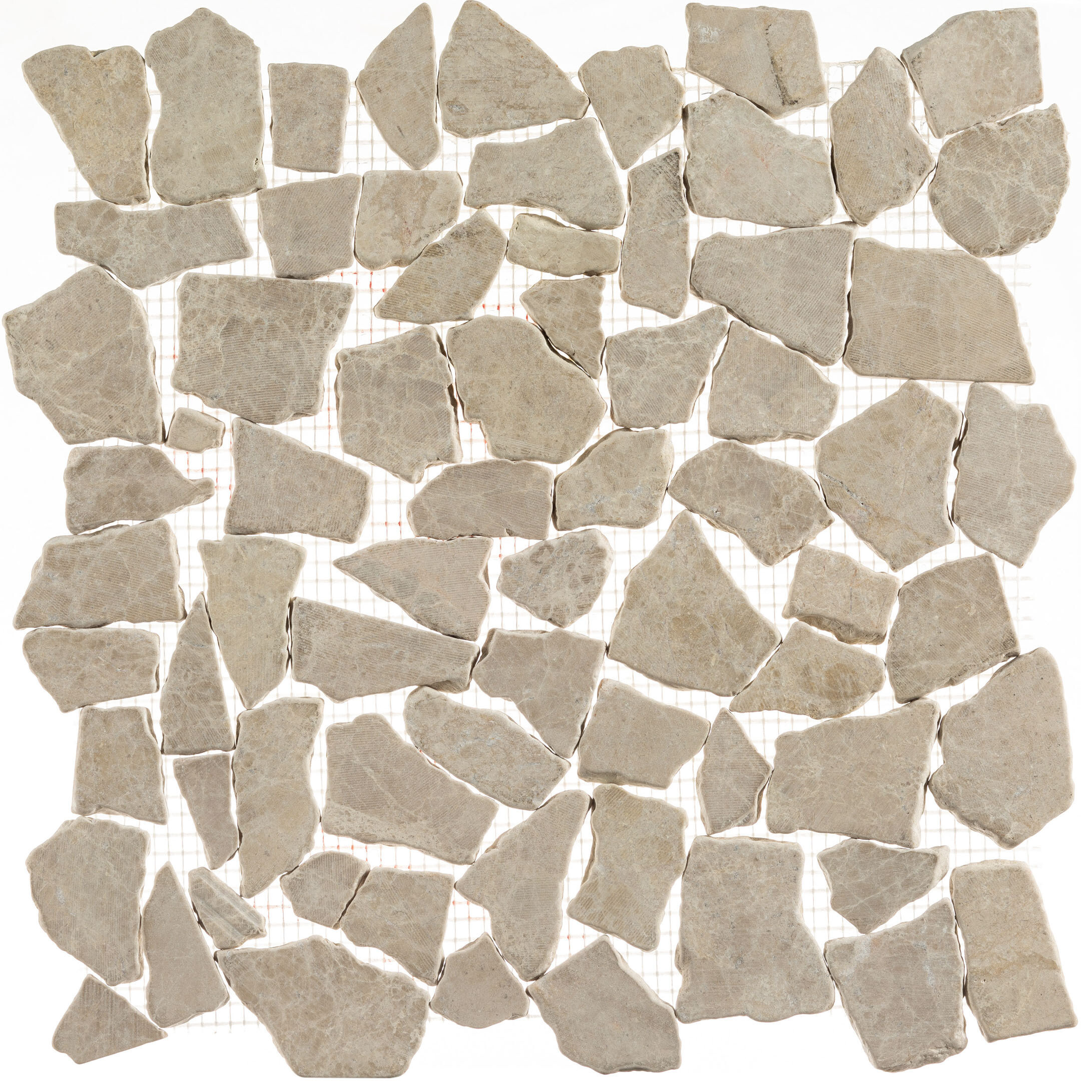 Изображение товара Мозаика Mir Mosaic Natural Paladium бежевая 01 из натурального камня 305х305х7 мм матовая