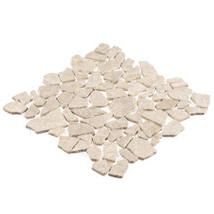 Мозаика Mir Mosaic Natural Paladium бежевая 01 из натурального камня 305х305х7 мм матовая - фото 4