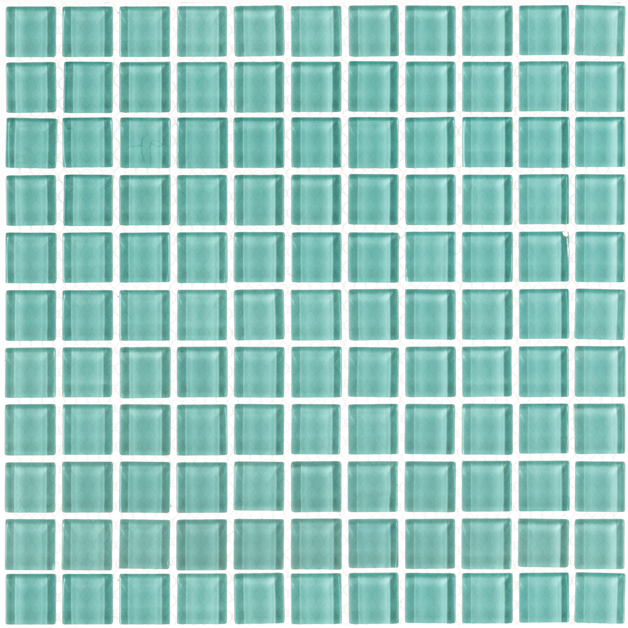 Изображение товара Мозаика Mir Mosaic Natural Color palette темно-голубая стеклянная 300х300х4 мм глянцевая