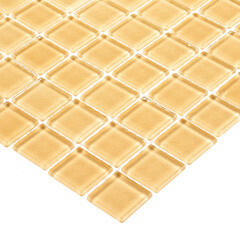 Мозаика Mir Mosaic Natural Color palette бежевая стеклянная 300х300х4 мм глянцевая - фото 2